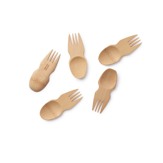 Bamboo Sporks, Packaging Free