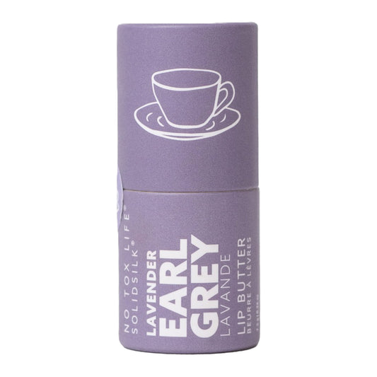 Beurre à lèvres végétalien - Lavande Earl Grey