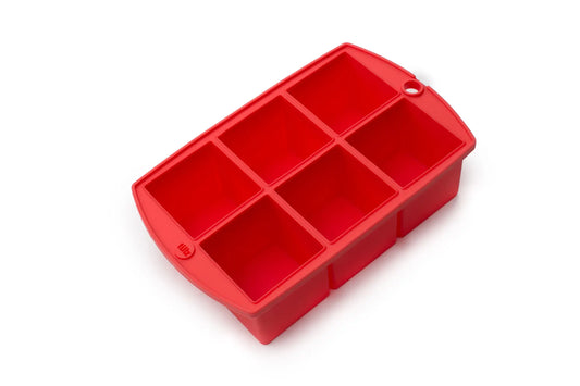 Silicone Ice Cube Tray - Mega block - Ruby
