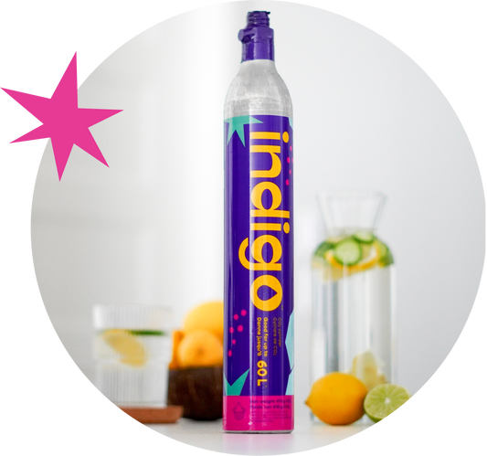 Bouteille de soda Indigo (achat ou échange)