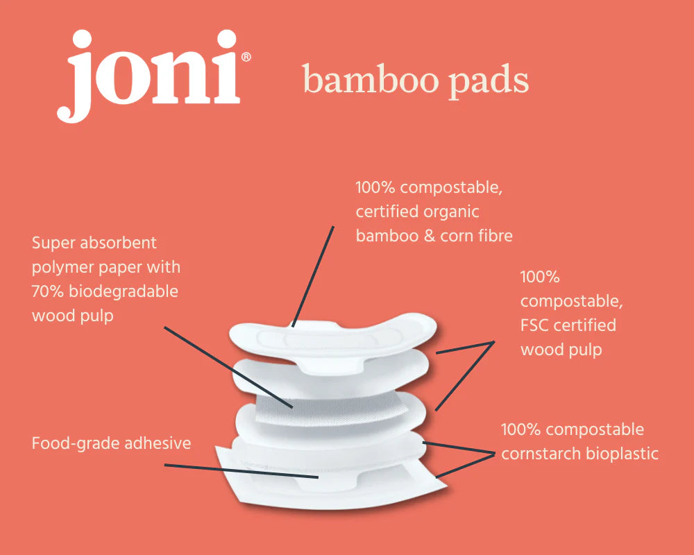 Serviettes hygiéniques bio Joni pour la nuit