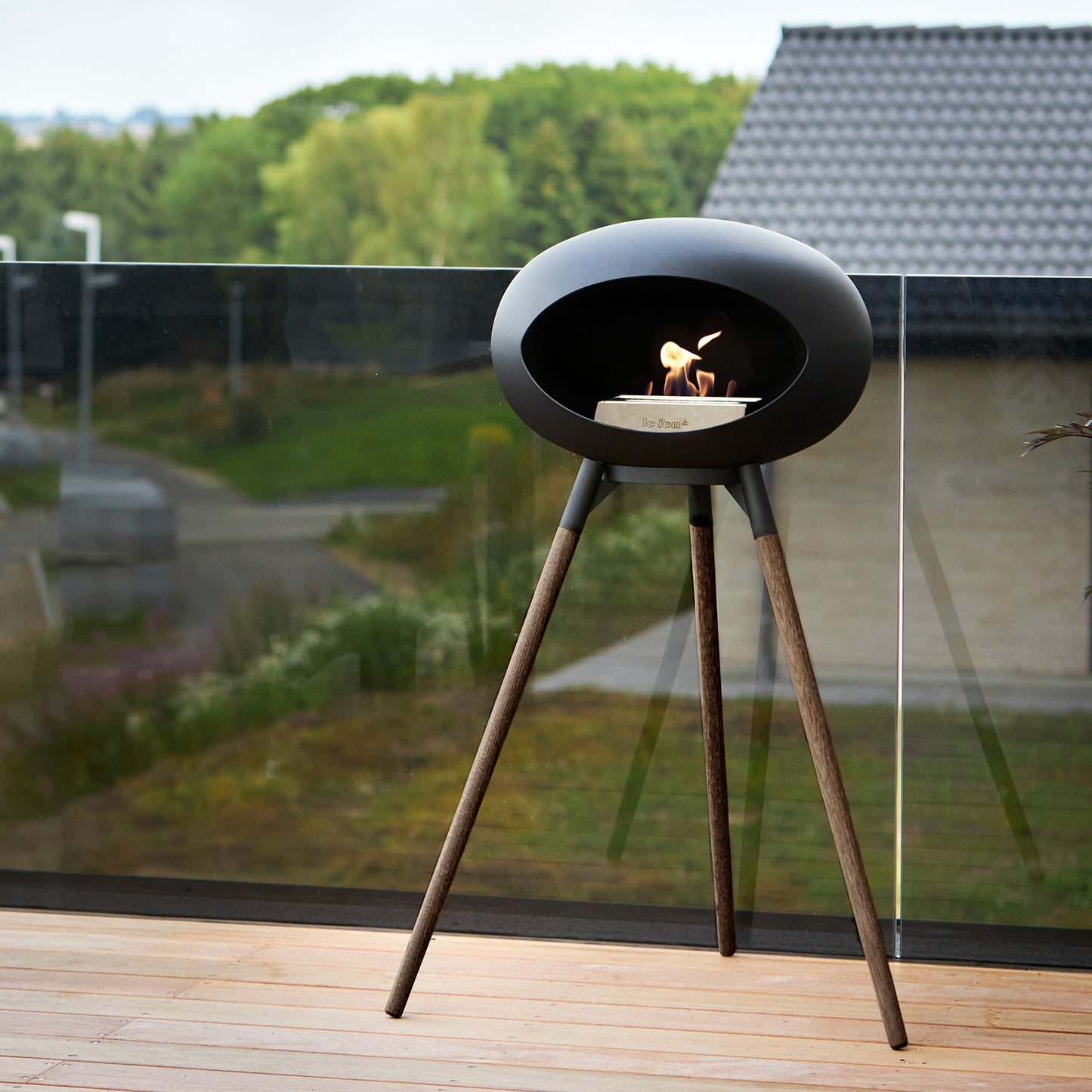 Le Feu Ground High Dome <br>Black