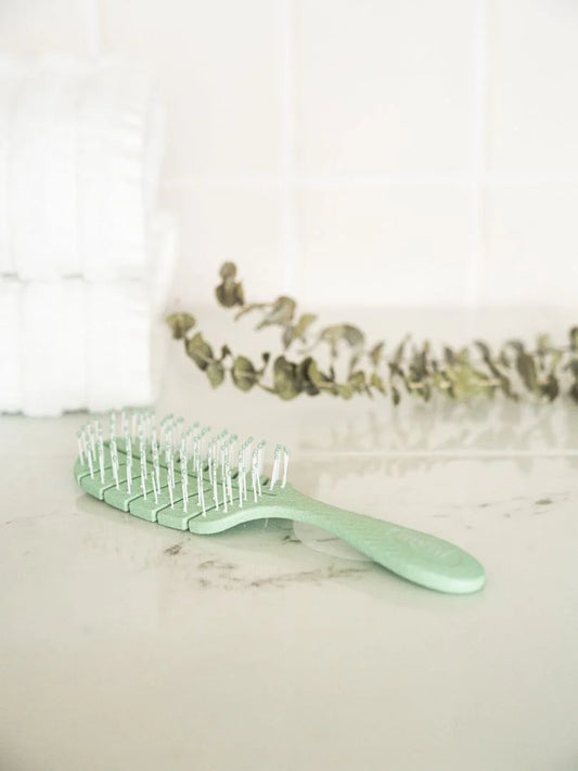 Brosse à cheveux en paille de blé