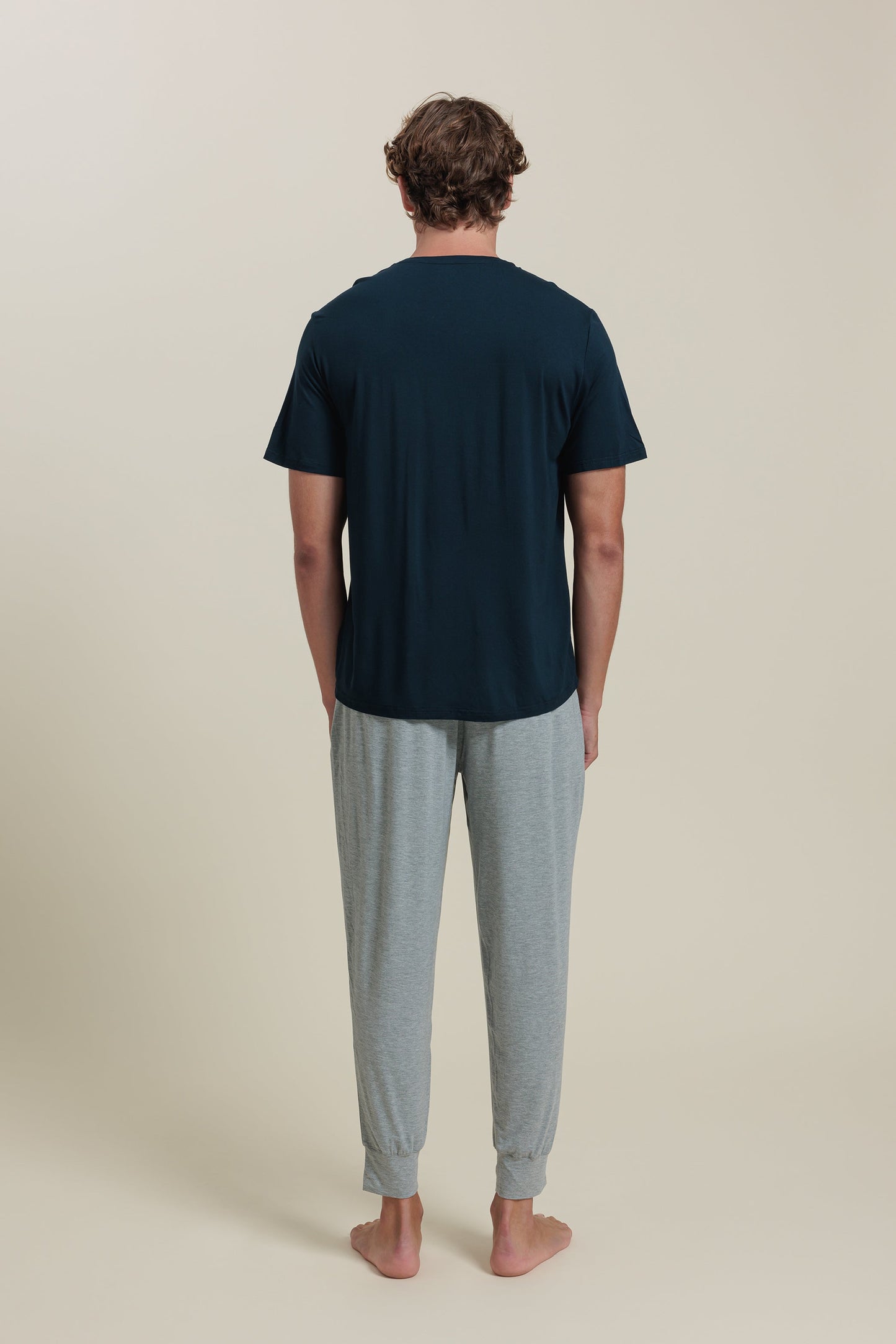 Sleepwear Set | Men’s Bamboo Tee & Jogger Set