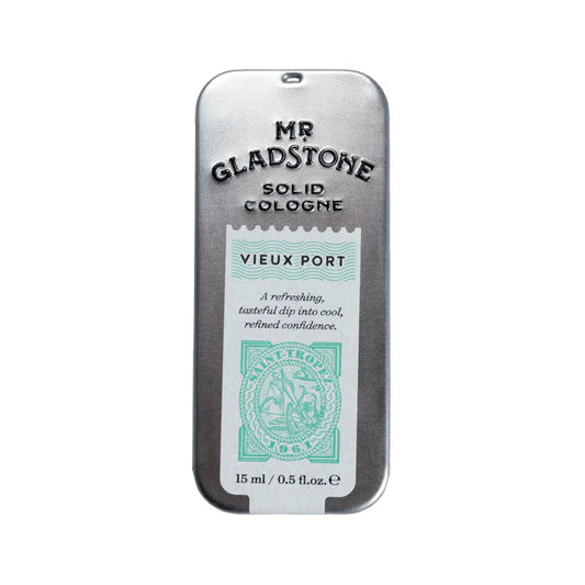 Eau de Cologne solide Mr. Gladstone Vieux Port - Parfum raffiné rappelant Saint-Tropez de 1961